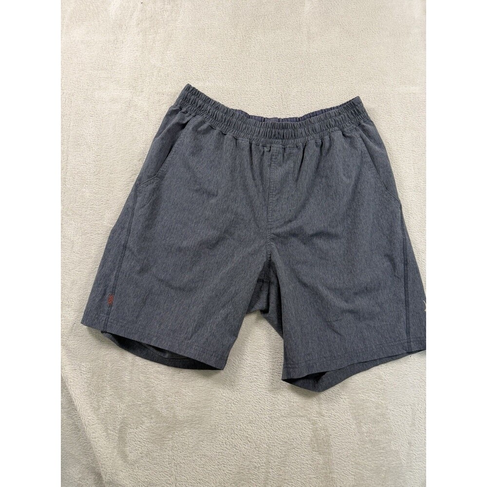 Rhone Shorts Mens Small Black 7 Inch Lined Athletic Running Drawstring Pockets